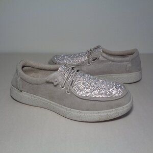 Bobs by Skechers Size 8 M SUPER FLIRTSNEAKER Taupe Loafers New Women's Shoes